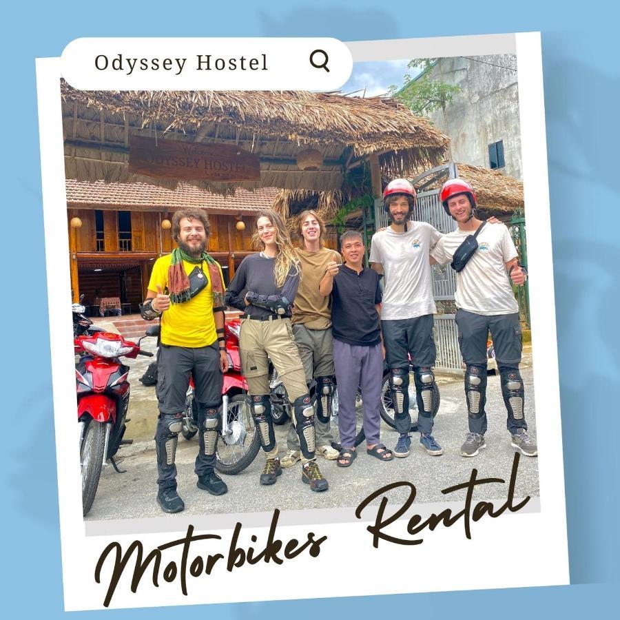 Odyssey Hostel, Tours & Motorbikes Rental Ha Giang Exterior photo